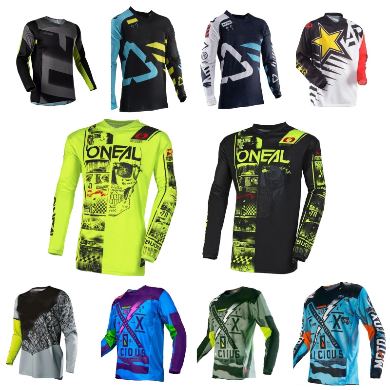 Cycling Gear Pas - قميص موتوكروس سريع الجفاف وقابل للتنفس