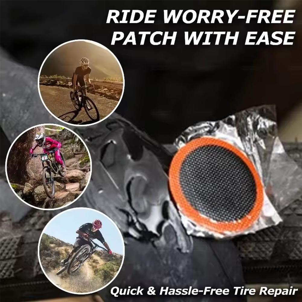 Road Bike Tire - مجموعة أدوات إصلاح الدراجة الاحترافية، مجموعة