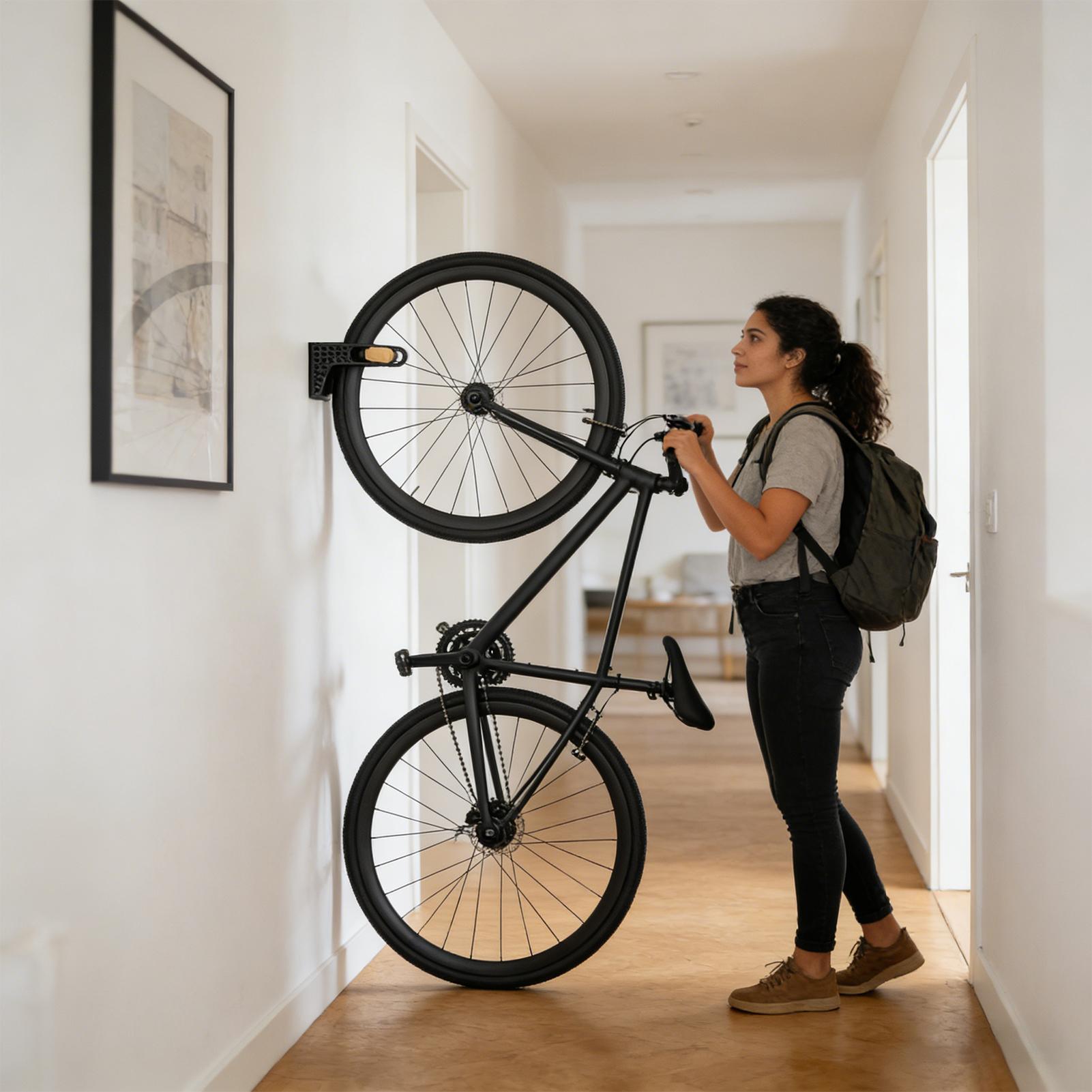 حامل دراجات هوائية معلق على ال - مراجعة Cycling Gear Wall Storage وسعره