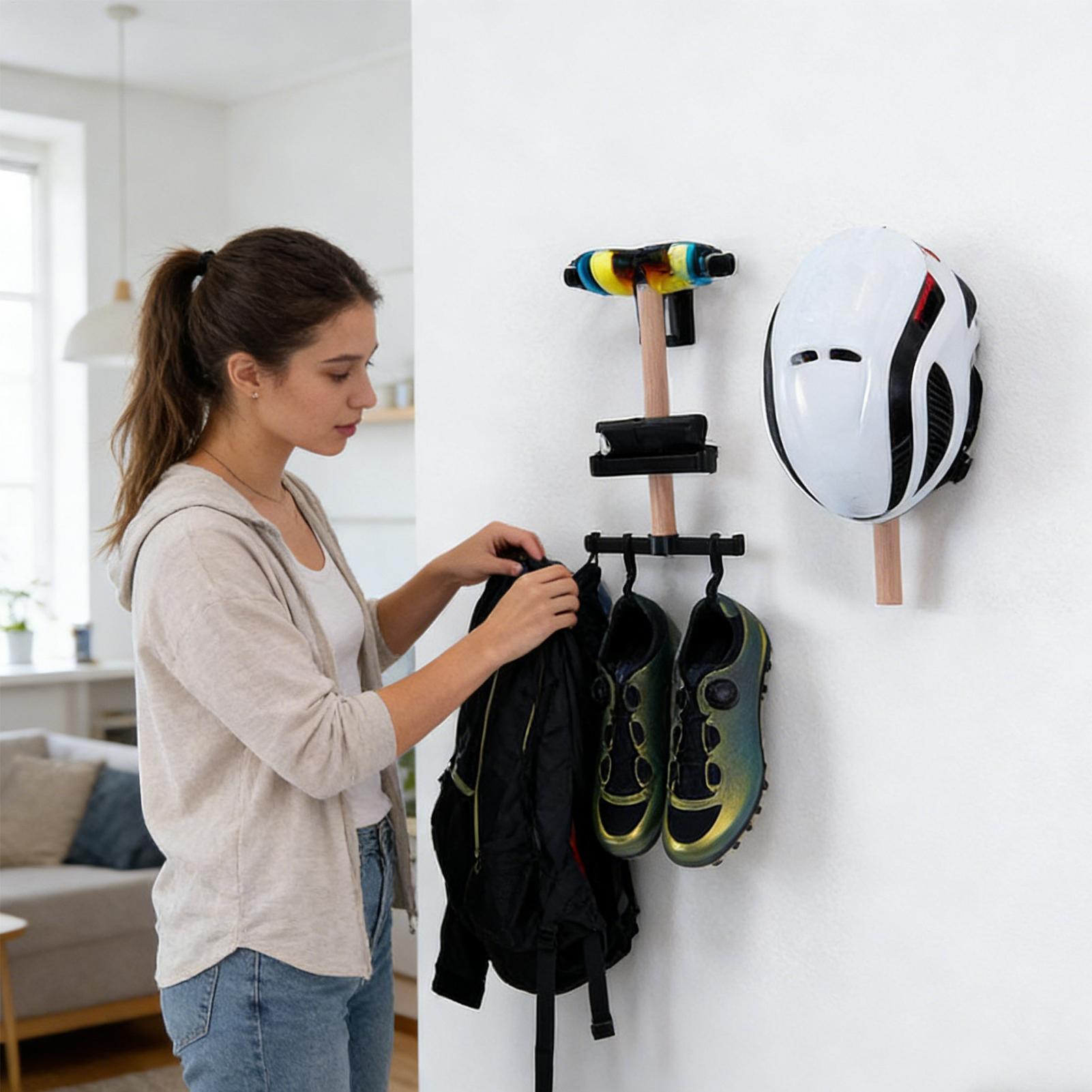 حامل تخزين معدات ركوب الدراجات - مراجعة Cycling Gear Wall Storage وسعره