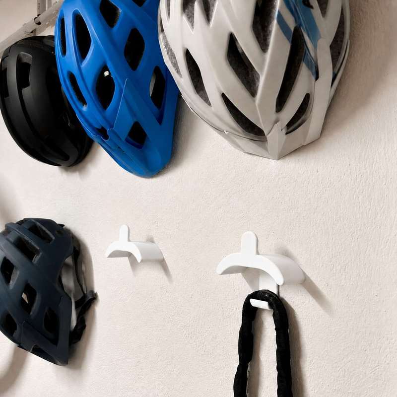 حامل خوذة الدراجات للتعليق على - مراجعة Cycling Gear Wall Storage وسعره