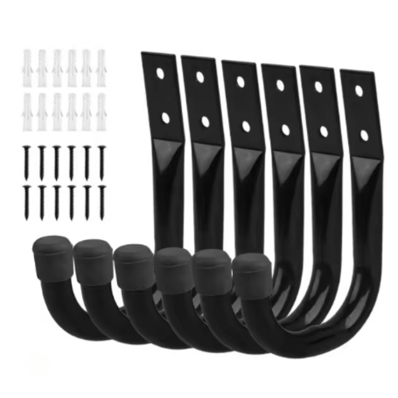 6 قطعة/المجموعة دراجة جدار جبل - مراجعة Cycling Gear Wall Storage وسعره