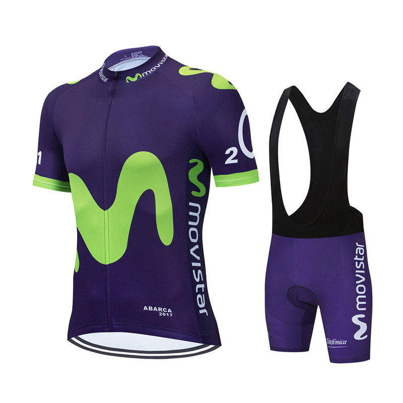 جديد الصيف Movistar فريق الدرا - مراجعة Cycling Gear Logo وسعره