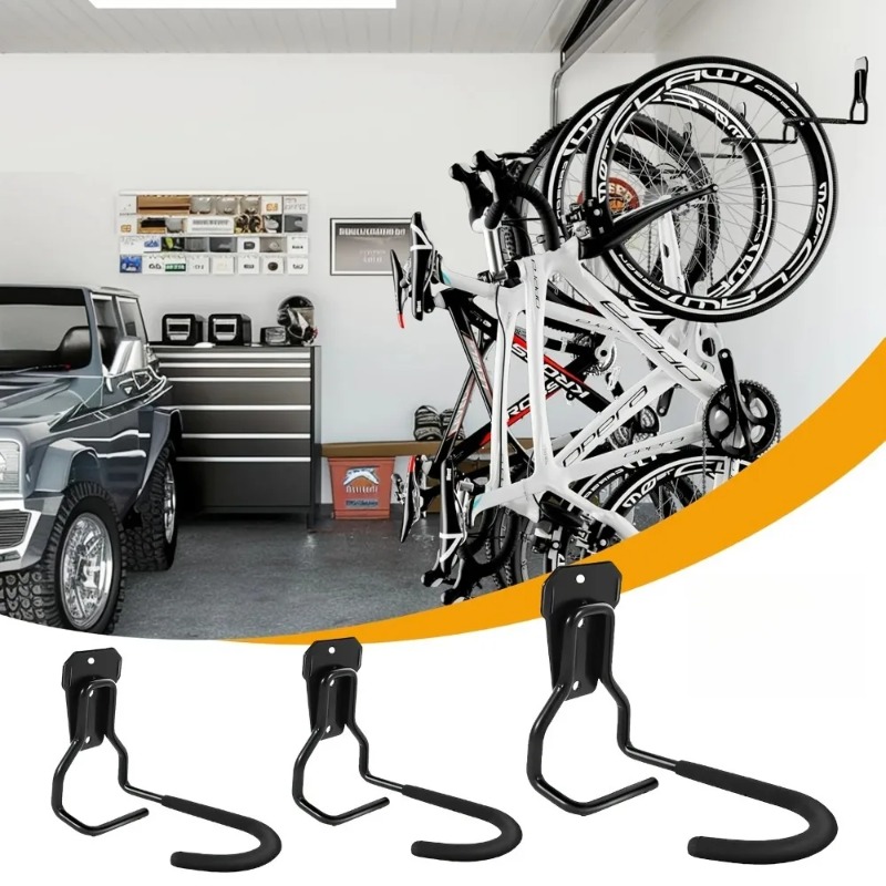 حامل جداري حديدي للدراجات - طق - مراجعة Cycling Gear Wall Hanger وسعره