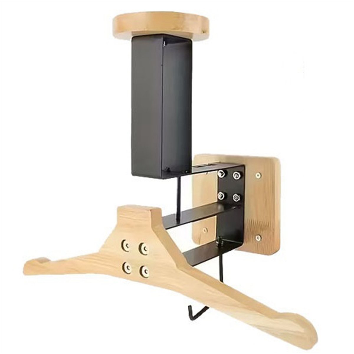 حامل خشبي جديد للخوذة على شكل  - مراجعة Cycling Gear Wall Storage وسعره