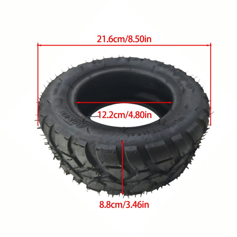 إطار بدون أنبوب مقاس 9x3.50-5  - مراجعة Road Bike Tire وسعره