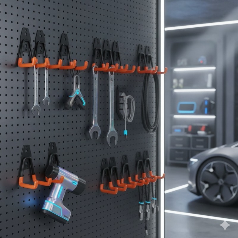 خطافات جراج شديدة التحمل مثبتة - مراجعة Cycling Gear Wall Hanger وسعره