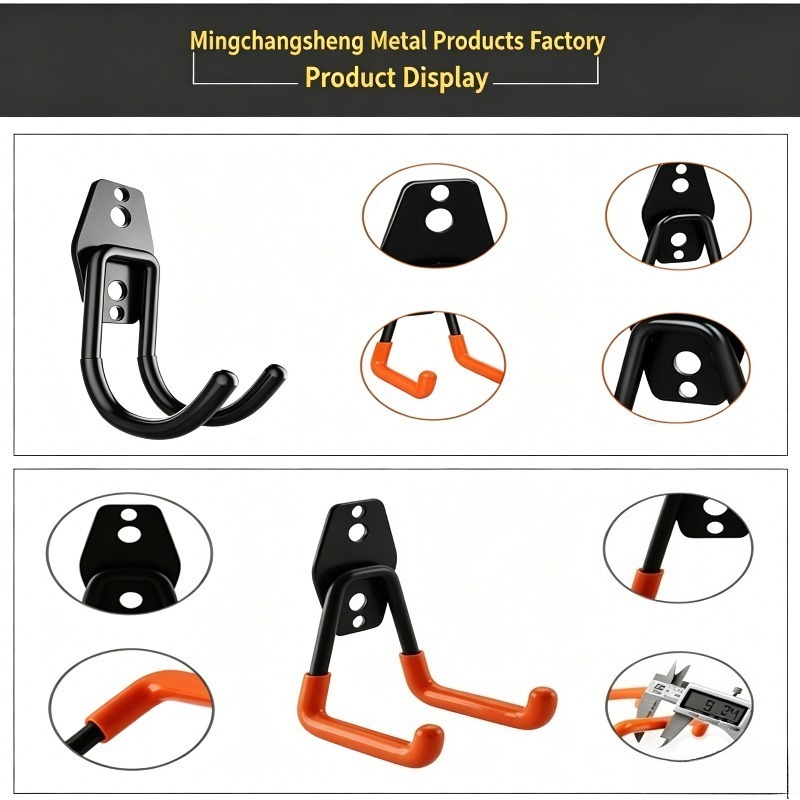 خطافات جراج شديدة التحمل مثبتة - مراجعة Cycling Gear Wall Hanger وسعره