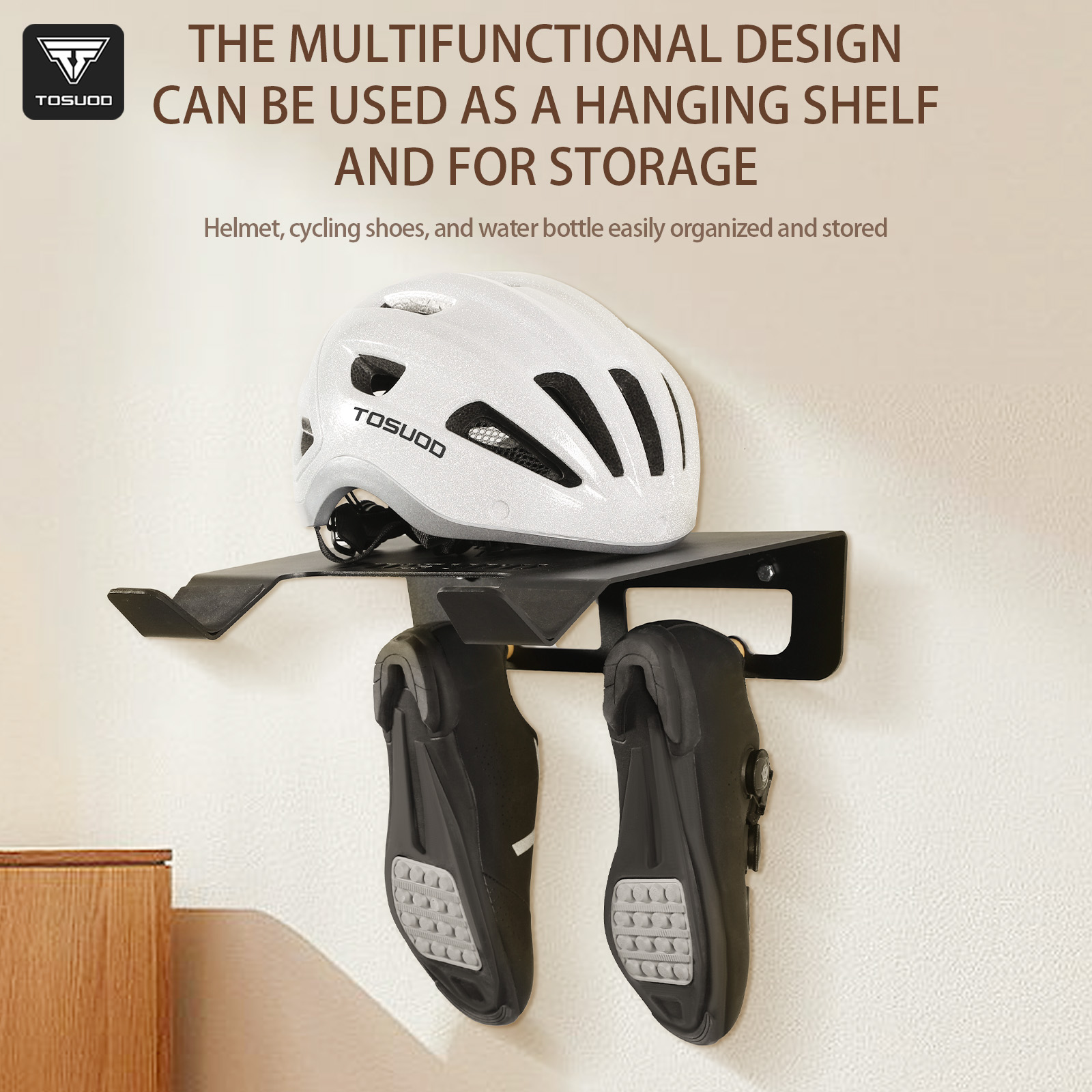 حامل دراجة للتعليق على الحائط  - مراجعة Cycling Gear Wall Hanger وسعره