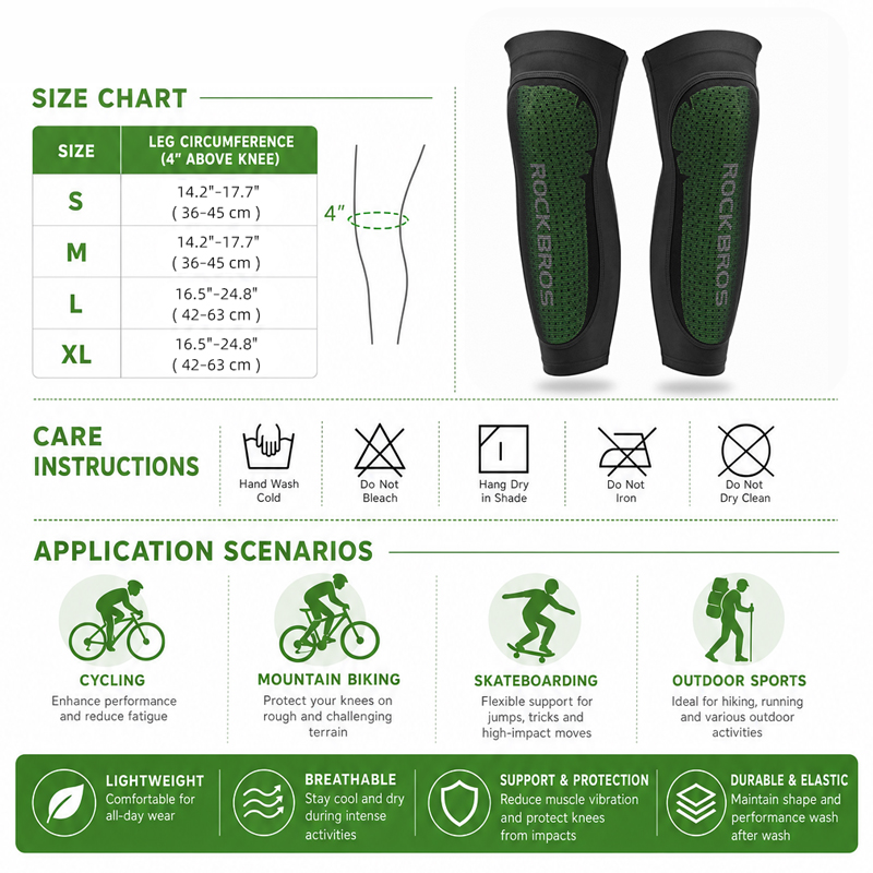 روكبروز-وسادة ركبة رياضية لتسخ - مراجعة Cycling Gear Pas وسعره