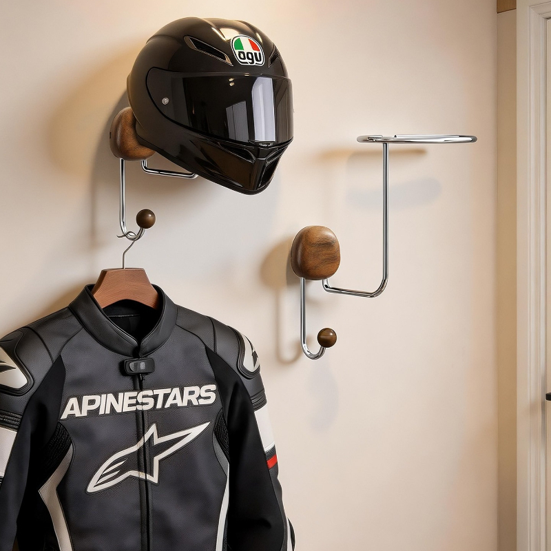 حامل تخزين خوذات يثبت على الحا - مراجعة Cycling Gear Wall Storage وسعره