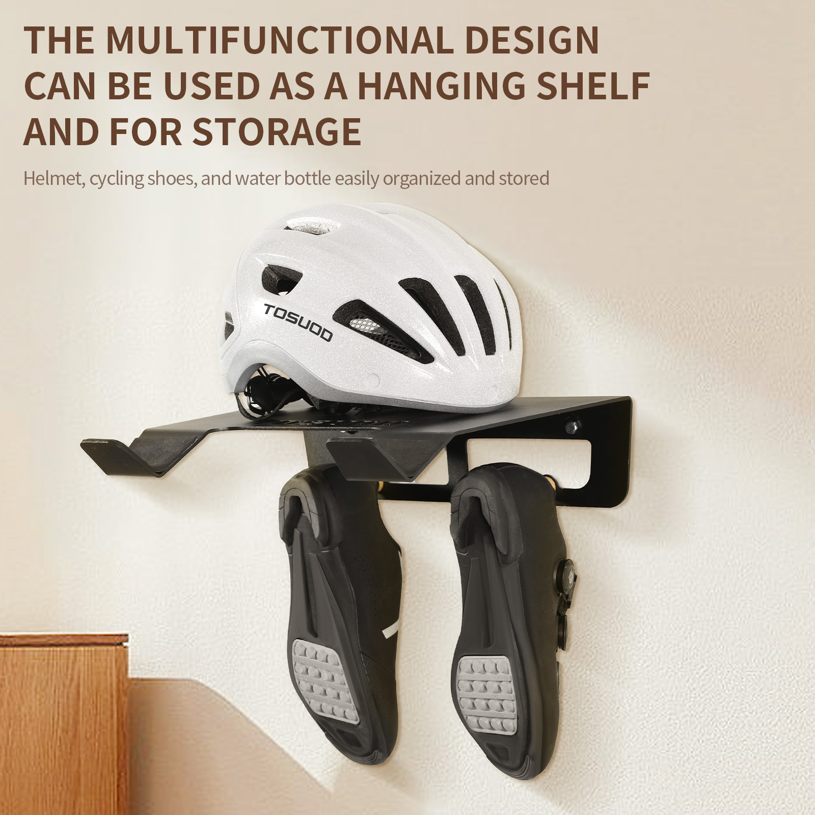 حامل دراجة للتعليق على الحائط  - مراجعة Cycling Gear Wall Hanger وسعره