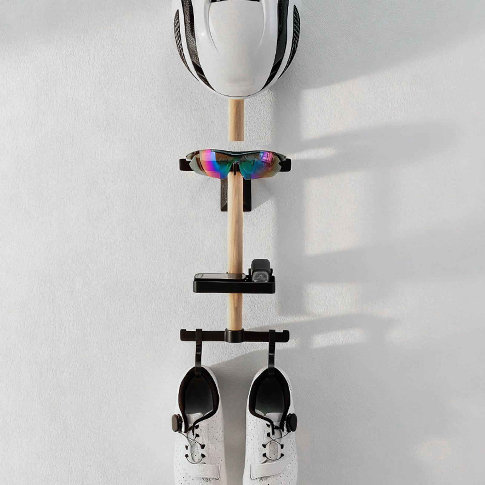 حامل منظم للدراجات عمودي، يثبت - مراجعة Cycling Gear Wall Storage وسعره