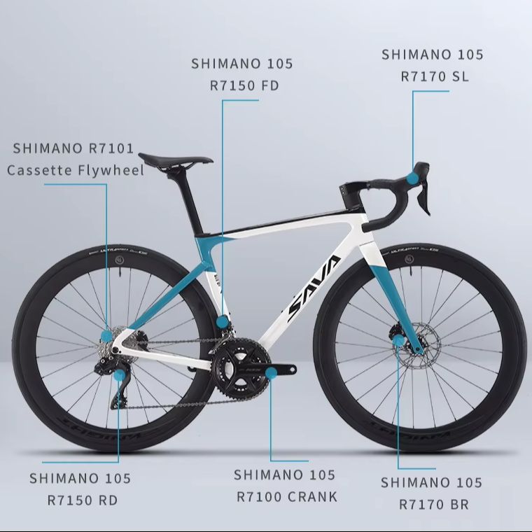 دراجة سافا هوك آي SLR7 كربونية - مراجعة Carbon Bike Frame وسعره